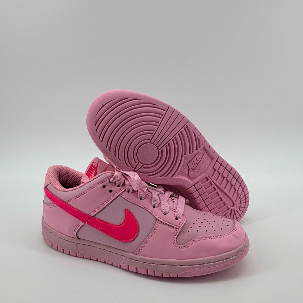 Nike Dunk Low Triple Pink Women's Size 8 Sneakers Barbiecore